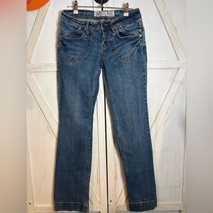 Mossimo Supply Co. Women's Blue Straight Leg Jeans